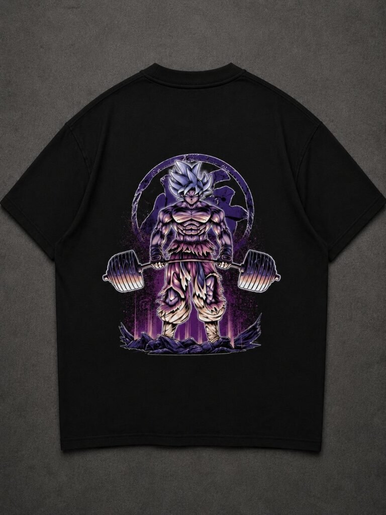 Baggy anime printed premium quality T shirt